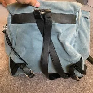 rag & bone | Bags | Rag Bone Field Backpack Blue Suede  display picture 3
